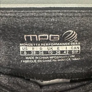 MPG Women Yoga Pants Black Performance Bootcut Leggings Small thumbnail 4
