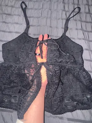 Aerie Lace Tie Front Tank thumbnail 2