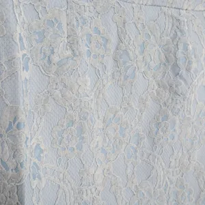 Naked Wardrobe The Statement Light Blue Floral Lace Mini Skirt Womens M thumbnail 3