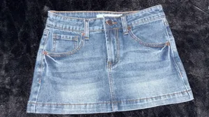 Refrain Denim Skirt Blue Size 0/24 thumbnail 2