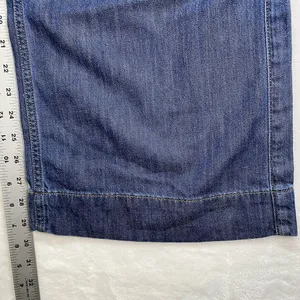 NWT J. Crew Wide Leg Denim‎ Trouser Pant In Signature Stretch Dark Wash Size 33 thumbnail 5