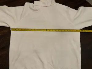 Todd Snyder x Champion White Turtle Neck Sweatshirt-Size Large thumbnail 5
