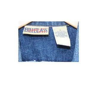 Vintage Bill Blass Jean Jacket Womens 1X Blue Denim 90s Medium Wash Button Front thumbnail 3