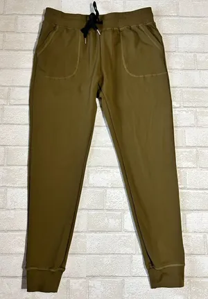 ZYIA Olive Green Women's Jogger Pants thumbnail 1