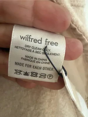 Wilfred Free XS Beige Teddy Shacket with Chest Pockets thumbnail 4