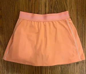 Nike Orange Tennis Skirt thumbnail 1