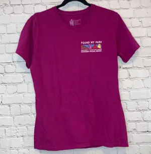 Pink Graphic Short Sleeve Tee Shirt thumbnail 1