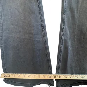 Free People We The Free Penny Pull On Flare Jeans Grey Black Denim Sz‎ 27S Boho thumbnail 8