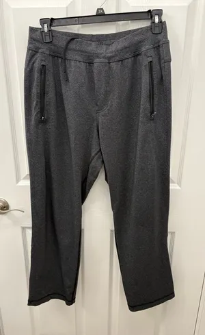 Lululemon athletic Gray size large tall pants thumbnail 1