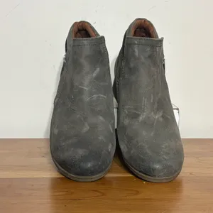 Cobb Hill CI6911 Womens Grey Suede Laser Cut Ankle Boots Size 8.5 W thumbnail 4