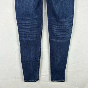 American Eagle Highest Rise Jegging Dark Wash Size 00 Short thumbnail 5