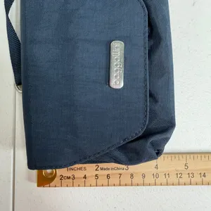 Baggallini Pacific Petite Crossbody Bag Navy Nylon Travel Belt Bag Adjustable thumbnail 10