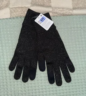 NWT Lululemon Warm Revelation Gloves *Shine size Large thumbnail 1