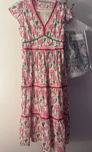 She & Sky Maxi Dress Pink thumbnail 1