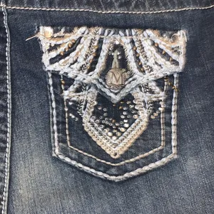 Maurices Premium embroidered Sequined Pockets Bootcut Jeans thumbnail 10