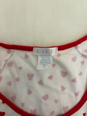 Lake pajamas heart shirt thumbnail 2