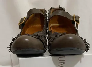 Chie Mihara Leather Vintage Looking Heels thumbnail 2
