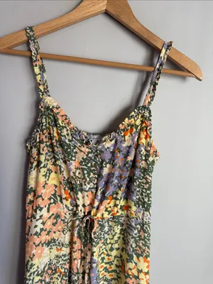 Rails Adalyn Floral Button-Front Midi Dress Small thumbnail 5