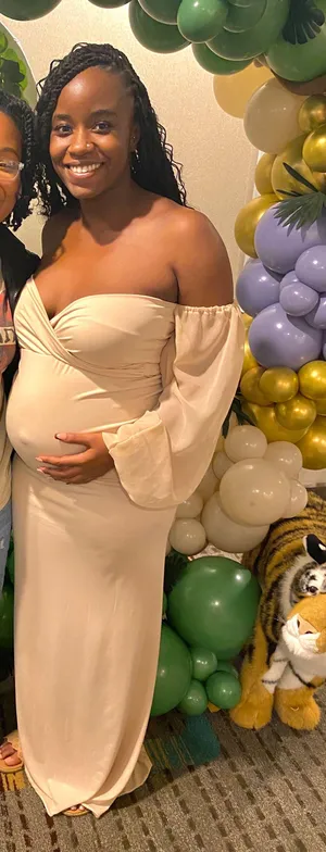 Lulu sweetheart Gown Maternity thumbnail 2