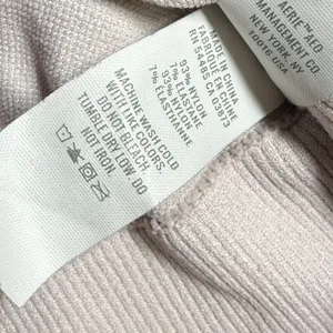 OFFLINE by Aerie Womens XS Seamless Short Sleeve Crop‎ Top Taupe Mauve xGS52G62 thumbnail 6