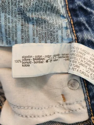 Zara High Waist Straight Leg Distressed Cut-off Jeans Size 4 thumbnail 11