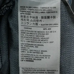 Levis Denim Jean Trucker Jacket Womens‎ Medium Blue Light Wash thumbnail 6