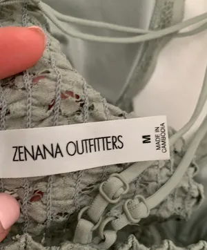 Sage Green Bralette Size M thumbnail 3