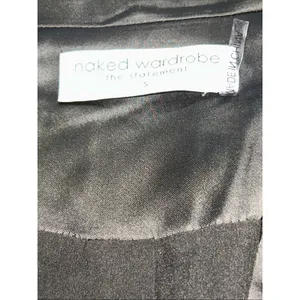 Naked Wardrobe Black Corset Blazer Crop Top Size Small thumbnail 5