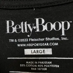 Betty Boop No Doubt Inspired Betty Graffiti Spell-Out Tee L g thumbnail 4