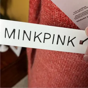 MinkPink‎ Womens Brick Red Size Large Curious Roll Neck Sweater Dress Tunic NEW thumbnail 6