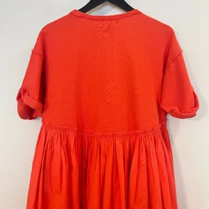 FREE PEOPLE Catalina Mixed Media Minidress in Radiant Watermelon Size X-Small thumbnail 9