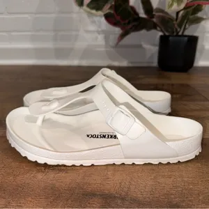 Birkenstock Gizeh Essentials Eva Women's Classic White Sandals thumbnail 4