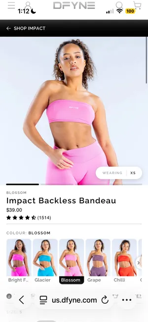 DFYNE Sports Bra Impact thumbnail 4