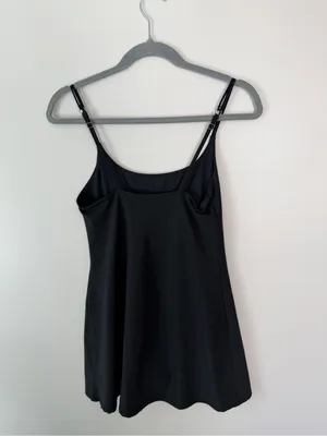 Abercrombie & Fitch Traveler Mini Dress Athletic Shorts XS Petite Black thumbnail 4