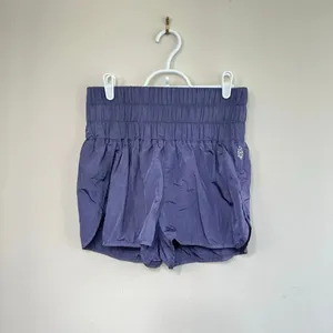 Free People Movement Purple The Way Home Shorts Medium Women thumbnail 2