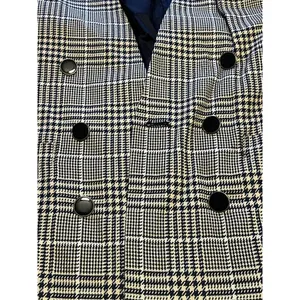 Vintage Stirling‎ Cooper Checkered Blazer Jacket Size 8 Business thumbnail 8