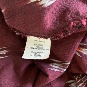 Madewell Sundress XXS Backyard Spaghetti Straps Pockets Boho Casual Maroon A4963 thumbnail 6
