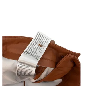 NA-KD Cognac Brown‎ Flared PU Faux Leather Pants High Rise NWT EU 36 US 6 thumbnail 10