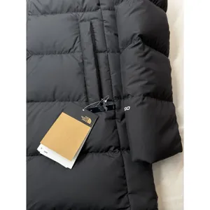 The North Face Womens Gotham Parka 600 Down Hooded Grey NWT Size XS $270 MSRP thumbnail 2