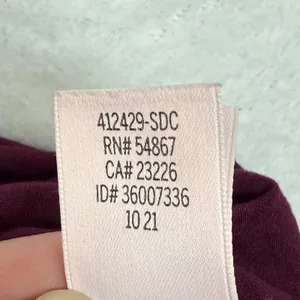Victoria's Secret Burgundy Lace Trim Cami Top XL‎ Modal Spandex thumbnail 6
