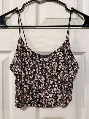 Floral Garage Tank Top thumbnail 1