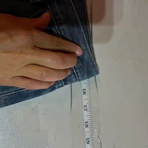 Vintage Y2K American Eagle Outfitters Women's Bootcut Jeans Blue Denim‎ Size 4 thumbnail 11