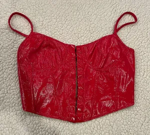 Amazon Red Corset Top thumbnail 1
