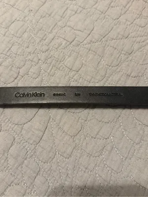 Calvin Klein Black Leather belt bag thumbnail 5