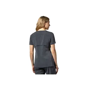 ✨HP✨Carhartt Women's Multi-Pocket V-Neck Medical Scrub Grey Sz XL Top✨ thumbnail 2
