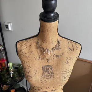 Crystal Antler Necklace thumbnail 2