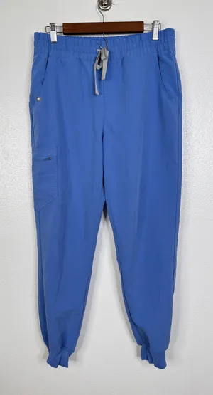 Figs Technical Collection Zamora Jogger Scrub Pants Blue Womens Medium W20SW2028 thumbnail 1