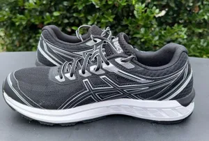 ASICS Gel Sileo 'Black Silver' Women’s Size 10 thumbnail 2