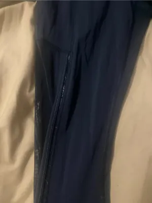 Lululemon Black mesh Detail Leggings thumbnail 7