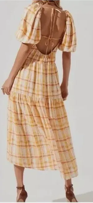 Astr The Label Ilana Midi Dress‎ Size Medium New with Tags thumbnail 1